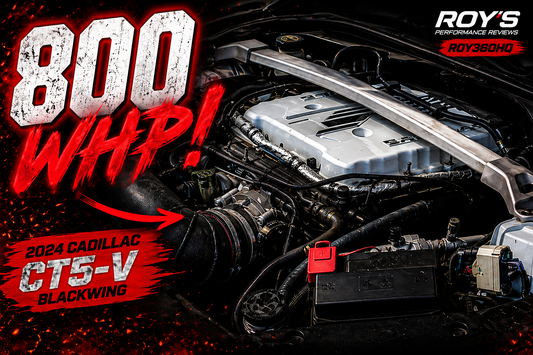 Validated Builds: 800 WHP 2024 Cadillac CT5-V Blackwing